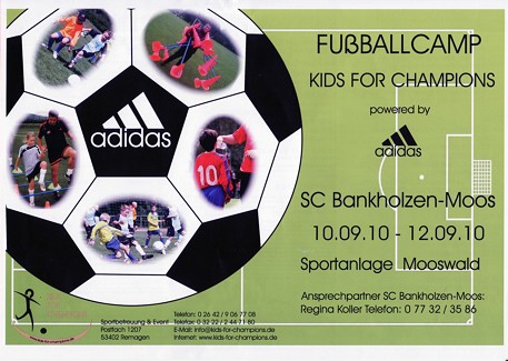  Fu�ballcamp 2010 